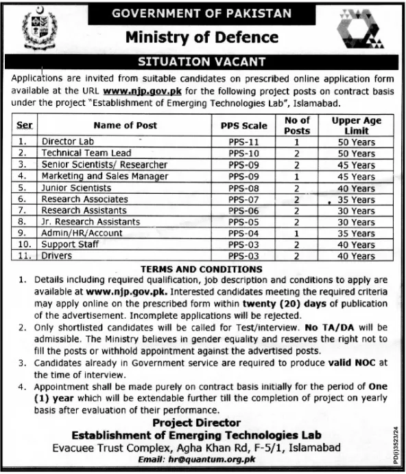Ministry of Defence Jobs