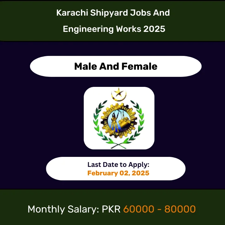Karachi Shipyard Jobs