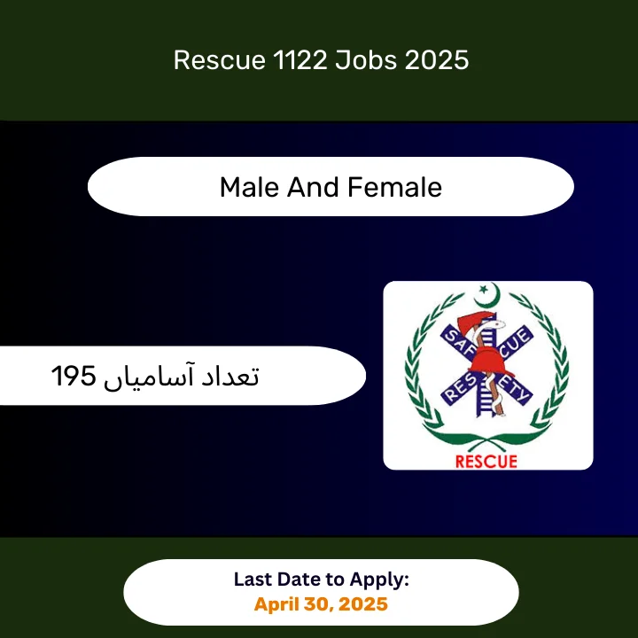 Rescue 1122 Jobs 2025